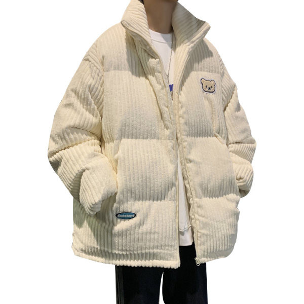 Geaca de iarna pentru barbati cu guler inalt in trei culori