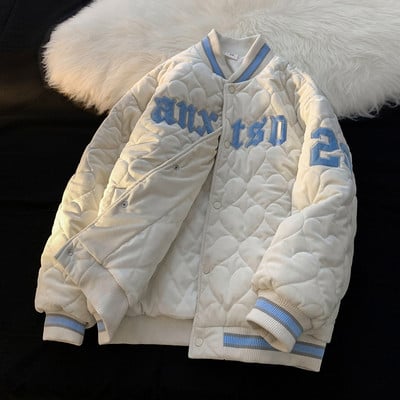 Novi model casual muške jakne sa izvezenim natpisom