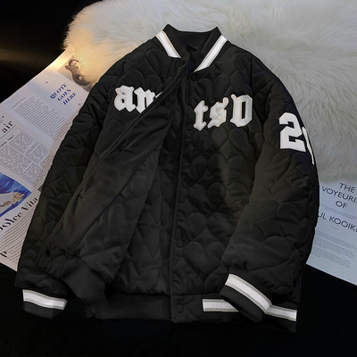 Novi model casual muške jakne sa izvezenim natpisom