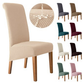 Vodootporna navlaka za stolice za blagovaonicu, kuhinju, vjenčanice, kućne XL veličine, navlake za stolice protiv prljanja, kućni dekor, štitnici za sjedala