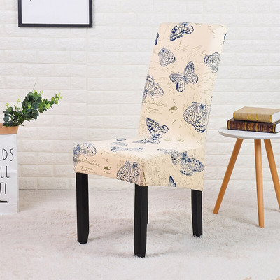 Meijuner 1/2/4/6db XL méretű székhuzatok nagy méretű hosszú üléses székhuzatok király háttámlák székhuzatok mosható otthoni szállodai bankettre