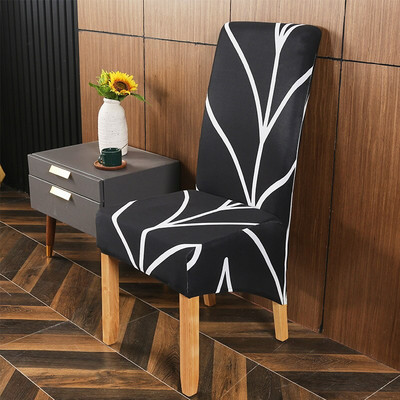 Meijuner 1/2/4/6db XL méretű székhuzatok nagy méretű hosszú üléses székhuzatok király háttámlák székhuzatok mosható otthoni szállodai bankettre