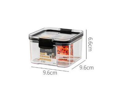 ömlesztett gabonafélékhez kamra rendszerező üvegek fedővel Otthoni konyhai rendszerezők Élelmiszer tárolás Konyhai konténer műanyag doboz tégelyek