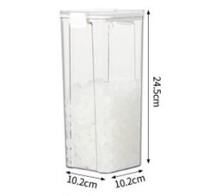 Kuhinjski organizatori Spremnik hrane Kuhinjski spremnik Plastične kutije Staklenke za žitarice u rasutom stanju Organizatori smočnice Staklenke s poklopcem Dom