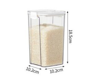 Kuhinjski organizatori Spremnik hrane Kuhinjski spremnik Plastične kutije Staklenke za žitarice u rasutom stanju Organizatori smočnice Staklenke s poklopcem Dom