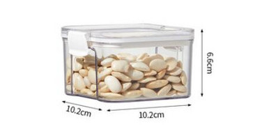 Kuhinjski organizatori Spremnik hrane Kuhinjski spremnik Plastične kutije Staklenke za žitarice u rasutom stanju Organizatori smočnice Staklenke s poklopcem Dom