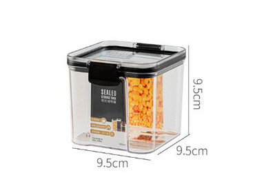 Kuhinjski organizatori Spremnik hrane Kuhinjski spremnik Plastične kutije Staklenke za žitarice u rasutom stanju Organizatori smočnice Staklenke s poklopcem Dom