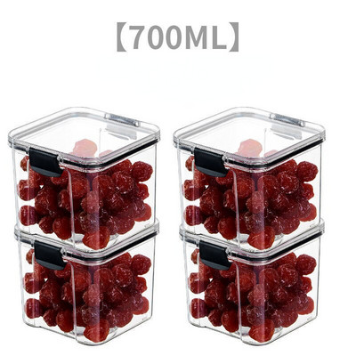 Kuhinjski organizatori Spremnik hrane Kuhinjski spremnik Plastične kutije Staklenke za žitarice u rasutom stanju Organizatori smočnice Staklenke s poklopcem Dom