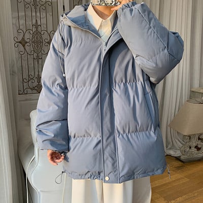 Sacou barbatesc model larg cu fermoar