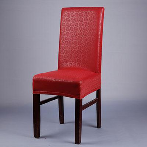 Kiváló minőségű vízálló PU étkezőszékhuzat bőr székhuzat Spandex elasztikus, sztreccs házas székek