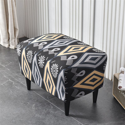 Листа Wing Калъф за стол Разтеглив спандекс Калъфи за фотьойли Nordic Ottoman Cover Подвижни калъфи за диван с калъфки за възглавници на седалките