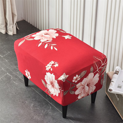 Листа Wing Калъф за стол Разтеглив спандекс Калъфи за фотьойли Nordic Ottoman Cover Подвижни калъфи за диван с калъфки за възглавници на седалките