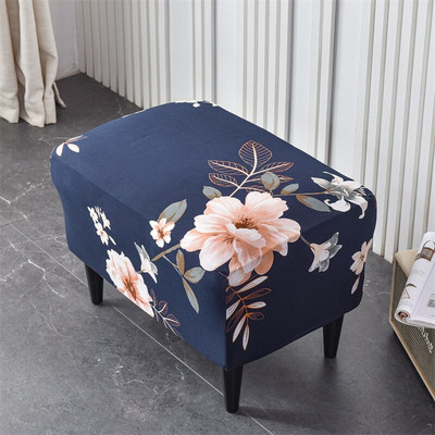 Листа Wing Калъф за стол Разтеглив спандекс Калъфи за фотьойли Nordic Ottoman Cover Подвижни калъфи за диван с калъфки за възглавници на седалките