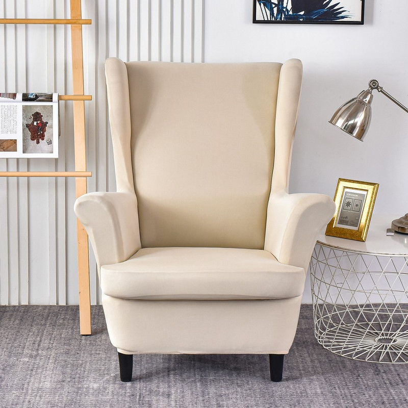 Kėdės užvalkalas + sėdynės pagalvėlės užvalkalas vandeniui atsparus sparnas Kėdės užvalkalas tamprus fotelio užvalkalas Europai Nuimami Relax sofos užvalkalai