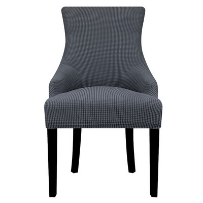 Tikras aksominis audinys nuožulnus kėdės užvalkalas didelis dydis XL dydis sparnas bakc karaliaus nugaros kėdės užvalkalai sėdynių užvalkalai viešbučio vakarėliui