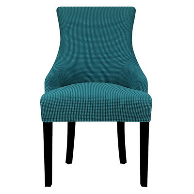 Tikras aksominis audinys nuožulnus kėdės užvalkalas didelis dydis XL dydis sparnas bakc karaliaus nugaros kėdės užvalkalai sėdynių užvalkalai viešbučio vakarėliui