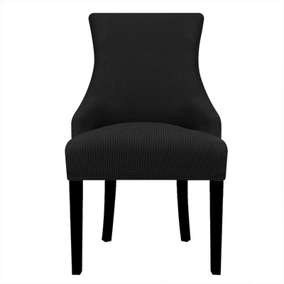 Tikras aksominis audinys nuožulnus kėdės užvalkalas didelis dydis XL dydis sparnas bakc karaliaus nugaros kėdės užvalkalai sėdynių užvalkalai viešbučio vakarėliui