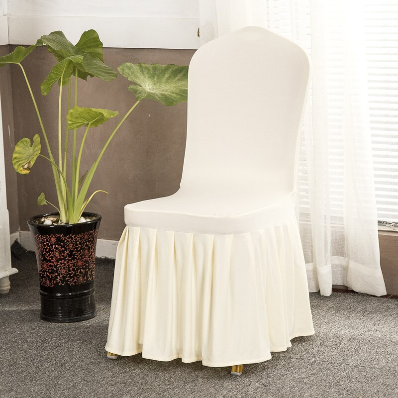 Pulmapeo toolide katted Spandex koos seelikuga Home Dinning Slipcover Peo istmekatted toolidele Tooli katted Söögituba