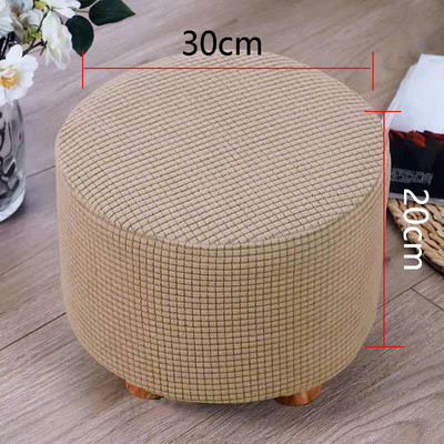 Vienspalviai kvadratiniai išmatų užvalkalai Storas tamprus mezgimas Apvalūs sėdynių užvalkalai Svetainės kėdės užvalkalai Namai Universali išmatų apsauga