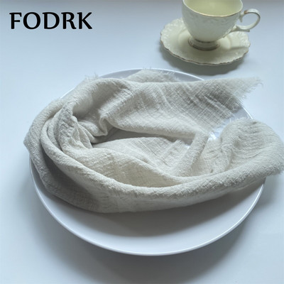 10 τμχ υφασμάτινη χαρτοπετσέτα (17x17``) Διακόσμηση τραπεζιού σερβιρίσματος Πετσέτα δείπνου για πιάτα κουζίνας Ματ Διακόσμηση Γάμου Λινό Υφασμάτινη γάζα