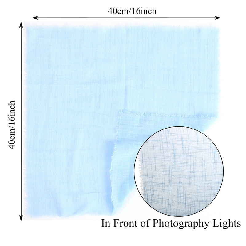 Gamyklinių tiesioginių medžiaginių servetėlių rinkinys iš 50 marlės krepinio medvilninio audinio 40x40 cm vakarienės arbatos rankšluostis virtuvės vestuvių stalo Velykų dekoras