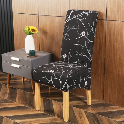 Meijuner 1/2/4/6 kom. XL veličina Navlake za stolice Velike veličine Navlake za stolice s visokim naslonom, Dugačka stolica za restoran, hotelsku zabavu, banket