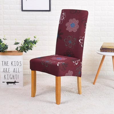 Meijuner 1/2/4/6 kom. XL veličina Navlake za stolice Velike veličine Navlake za stolice s visokim naslonom, Dugačka stolica za restoran, hotelsku zabavu, banket