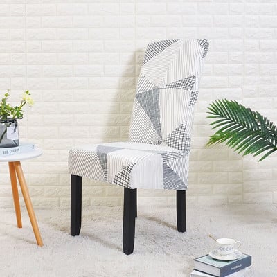 Meijuner 1/2/4/6 kom. XL veličina Navlake za stolice Velike veličine Navlake za stolice s visokim naslonom, Dugačka stolica za restoran, hotelsku zabavu, banket