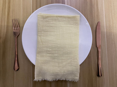 YEPQZQ Διακόσμηση τραπεζιού φαγητού επαναχρησιμοποιήσιμες επιτραπέζιες χαρτοπετσέτες από βαμβακερή γάζα 43x43cm χαρτοπετσέτες γάμου βαμβακερές 10τμχ