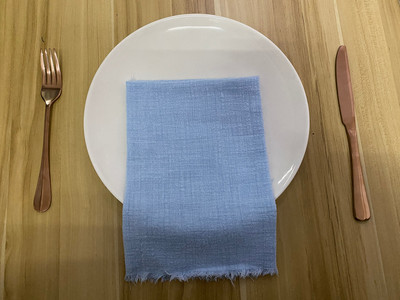 YEPQZQ Διακόσμηση τραπεζιού φαγητού επαναχρησιμοποιήσιμες επιτραπέζιες χαρτοπετσέτες από βαμβακερή γάζα 43x43cm χαρτοπετσέτες γάμου βαμβακερές 10τμχ