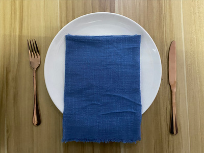 YEPQZQ Διακόσμηση τραπεζιού φαγητού επαναχρησιμοποιήσιμες επιτραπέζιες χαρτοπετσέτες από βαμβακερή γάζα 43x43cm χαρτοπετσέτες γάμου βαμβακερές 10τμχ