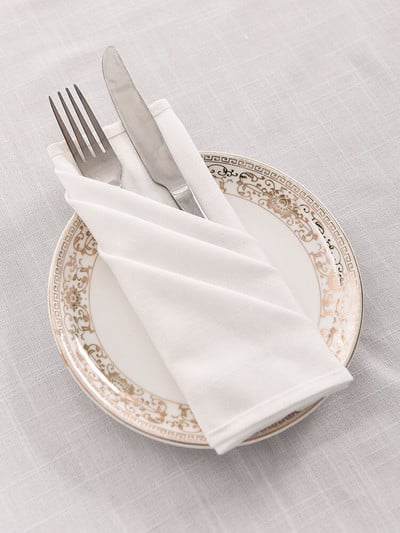 Lanene salvete od 12 komada Stolnjaci za zabave Salvete za večeru Restoran Domaće vjenčanje Lanene salvete Restoran Vjenčanice