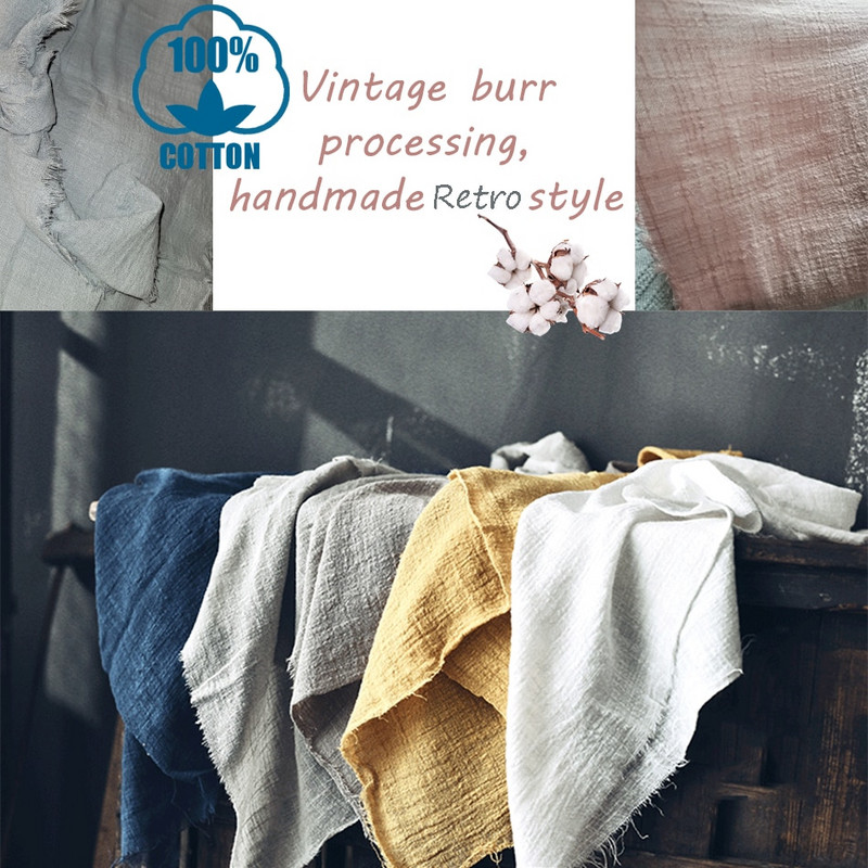 10 KOM 42x42 CM Retro Burr salveta, Prilagođeni rustikalni dekor za večeru, Kuhinjska kuhinjska krpa od pamučne gaze, Podmetači za blagovanje