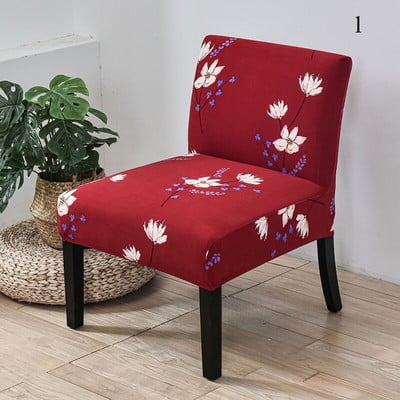 Akcentna navlaka za stolicu Jednobojna kratka stražnja sjedala Presvlaka za sjedalo bez ruku Elastični štitnici za uređenje doma u dnevnoj sobi