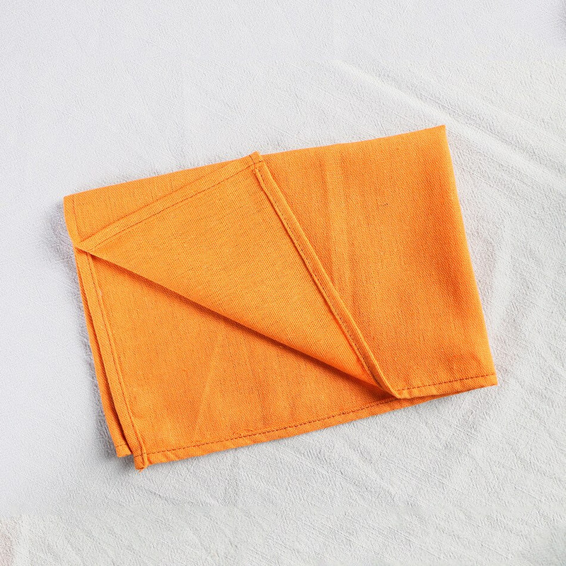 12 KOM Polipamučne tkanine salvete, periva i višekratna podloga, izdržljiva šarena tkanina, za kuhinju, blagovaonicu, vjenčanu dekoraciju