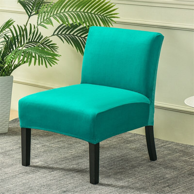 Baršunasta navlaka za stolicu bez ruku Čvrsta jednostruka navlaka za kauč Nordijski naglasak Rastezljive navlake za stolice Elastična jeftina zaštitna navlaka za kauč