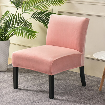 Baršunasta navlaka za stolicu bez ruku Čvrsta jednostruka navlaka za kauč Nordijski naglasak Rastezljive navlake za stolice Elastična jeftina zaštitna navlaka za kauč