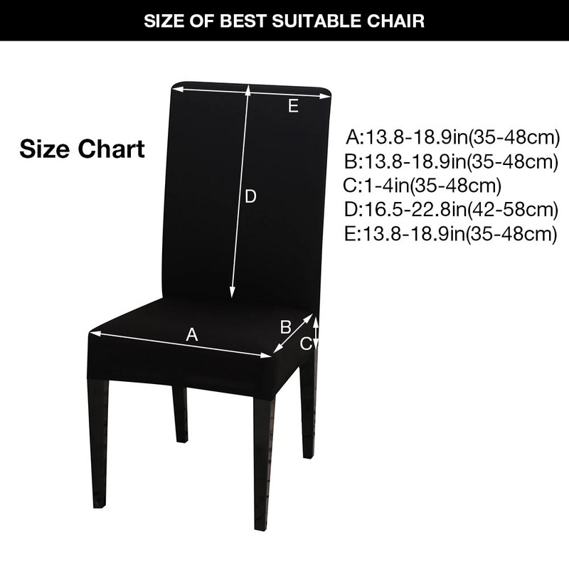 Huse scaune de sufragerie in stil marmura Huse scaune de bucatarie pentru scaune de bucatarie model de marmura Huse scaune elastice Stuhlbezug