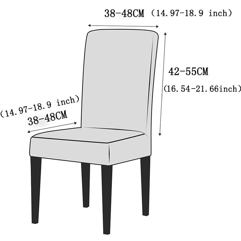 Huse pentru scaune de sufragerie elastice cu spate Huse elastice din spandex jacquard pentru scaune de bucatarie nunta sufragerie decoratiuni interioare