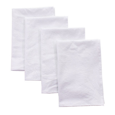 Σετ 4 Συσκευασίες Πανί Χαρτοπετσέτες Δείπνου 40x40cm Βαμβακερό Ύφασμα Τραπεζιού Κουζίνας Σπιτιού Πετσέτες Γάμου Κοκτέιλ Πετσέτες τσαγιού Διακόσμηση πάρτι