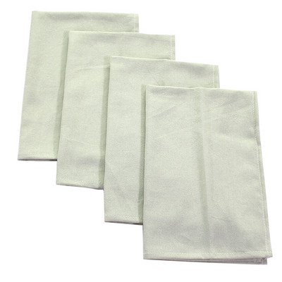 Σετ 4 Συσκευασίες Πανί Χαρτοπετσέτες Δείπνου 40x40cm Βαμβακερό Ύφασμα Τραπεζιού Κουζίνας Σπιτιού Πετσέτες Γάμου Κοκτέιλ Πετσέτες τσαγιού Διακόσμηση πάρτι