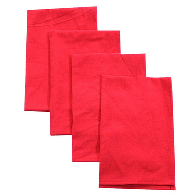 Σετ 4 Συσκευασίες Πανί Χαρτοπετσέτες Δείπνου 40x40cm Βαμβακερό Ύφασμα Τραπεζιού Κουζίνας Σπιτιού Πετσέτες Γάμου Κοκτέιλ Πετσέτες τσαγιού Διακόσμηση πάρτι