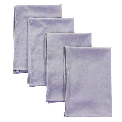 Σετ 4 Συσκευασίες Πανί Χαρτοπετσέτες Δείπνου 40x40cm Βαμβακερό Ύφασμα Τραπεζιού Κουζίνας Σπιτιού Πετσέτες Γάμου Κοκτέιλ Πετσέτες τσαγιού Διακόσμηση πάρτι