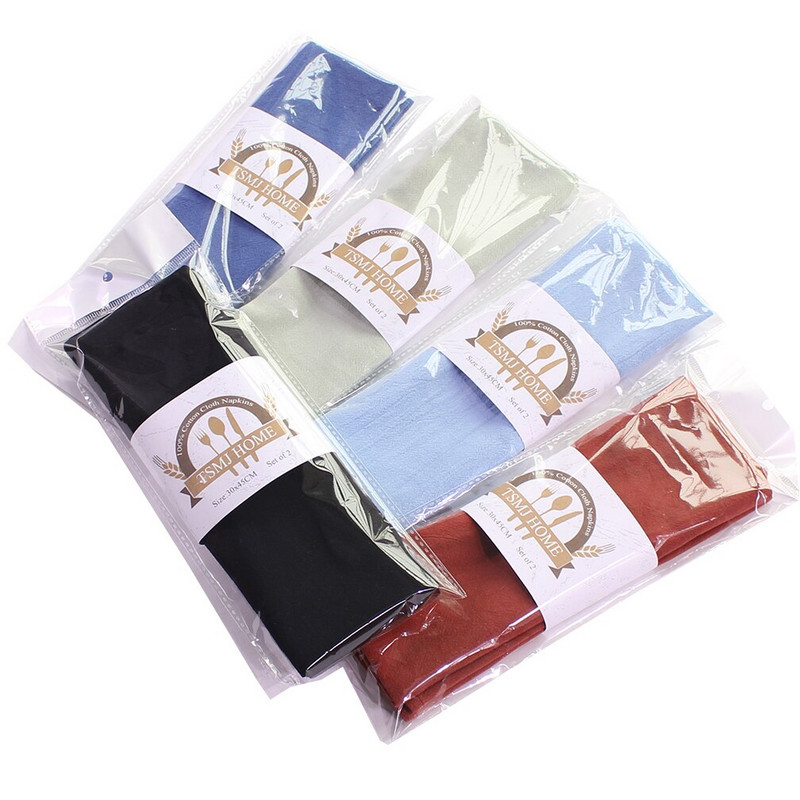 Σετ 4 Συσκευασίες Πανί Χαρτοπετσέτες Δείπνου 40x40cm Βαμβακερό Ύφασμα Τραπεζιού Κουζίνας Σπιτιού Πετσέτες Γάμου Κοκτέιλ Πετσέτες τσαγιού Διακόσμηση πάρτι