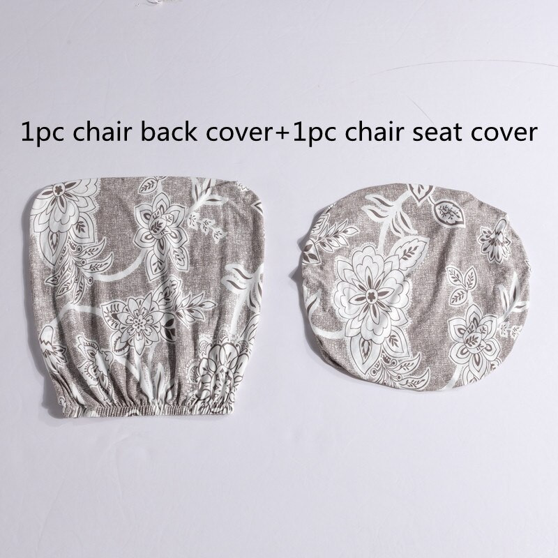 Nyomtatott számítógépes székhuzat Spandex nyomtatott irodai székhuzat 2 darabos készlet