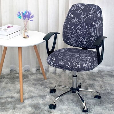 Silla Gamer Navlake za stolice Elastične navlake za uredske stolice Podizanje Kompjuterska fotelja Presvlaka Rotirajući stolac Zaštita za sjedalo Dekor