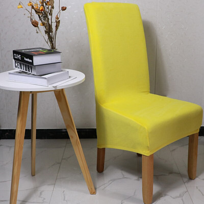 1/2/4/6 buc. Huse pentru scaune din material textil din catifea Huse pentru scaune cu spate lung ieftine din Spandex mari Huse scaune marimea XL pentru sufragerie acasă