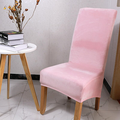 1/2/4/6 buc. Huse pentru scaune din material textil din catifea Huse pentru scaune cu spate lung ieftine din Spandex mari Huse scaune marimea XL pentru sufragerie acasă
