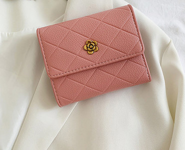 Portofel de dama - cu element metalic