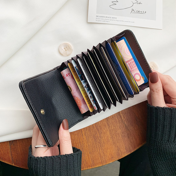 Portofel de dama - cu element metalic